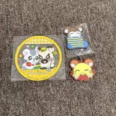とっとこハム太郎 コースター＆ラバーキーホルダー