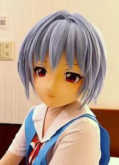 着ぐるみ衣装一式　エヴァンゲリオン・綾波レイ　[コスプレ・美少女マスク]のサムネイル