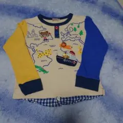 ミキハウス　重ね着風　120cm