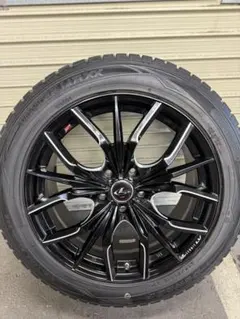 ホイールLEONIS 114.3x5H 17インチタイヤ205/45r17