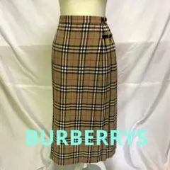 Burberry ノバチェック ラップスカートのサムネイル