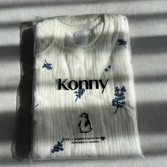 新品未使用　Konnyコニー　スリーパー　ブルーベリー　パジャマ　コットン