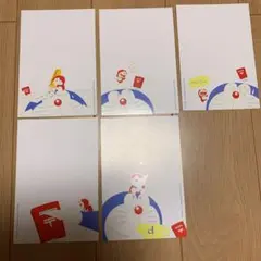 ドラえもんポストカード５枚