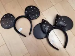 ディズニーカチューシャ スタッズ 2個セット