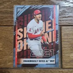 大谷翔平 2021 AL MVP トレーディングカード
