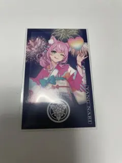 にじさんじ 花火大会2024 チェキカード ヤン ナリ