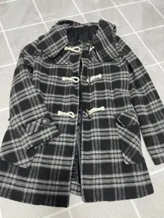 ラフシモンズ ギンガムチェック 千鳥柄 ダッフルコート 44 USED - メルカリ