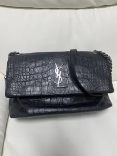 YSL ブラック ショルダーバッグ