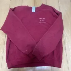 【韓国】Ofr. Paris 赤 スウェット 古着