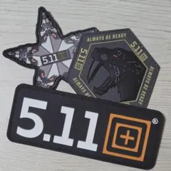 5.11 TACTICAL ファイブイレブン マジックテープ サバゲー