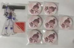 カラフルピーチ　ゆあん　サンリオデフォ缶バッジ　アクリルスタンド