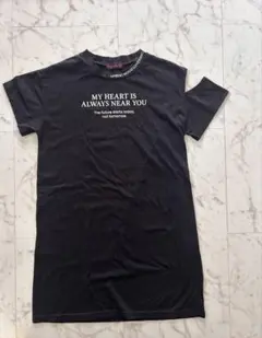 ラブトキシック　肩出しTシャツワンピース　M 150のサムネイル