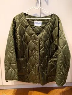 アーバンリサーチSONNYLABEL オリーブ色 キルティングインナーダウン