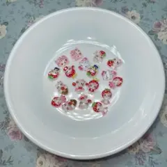 サンリオ キティ いちご キャラクター ネイルパーツ