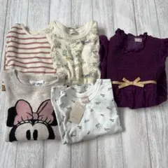 女の子 100cm 秋冬 子供服 まとめ売り