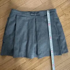 ZARA グレー プリーツスカート 13-14