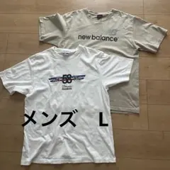 メンズ　Tシャツ　半袖　L ニューバランス　リーボック