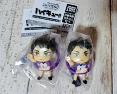 ハイキュー　こんにち輪　フィギュアマスコット3　牛島若利