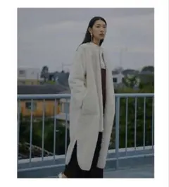 美品Ameri Vintage REVERSIBLE TWIN BOA COAT