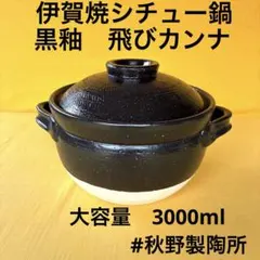 土鍋伊賀焼シチュー鍋白釉飛びカンナ - メルカリ