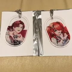 にじネイル　ローレン・イロアス　レイン・パターソン　アクリルキーホルダー