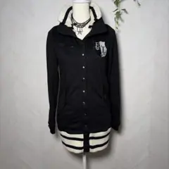 グランジ2k平成ギャルパンクロックギミック　ロングパーカー