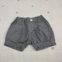 Samansa Mos2 Lagom ギンガムチェック ショートパンツ　95のサムネイル