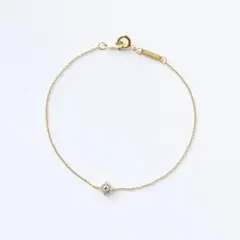値下不可シンプルブレスレット ストーン付き
