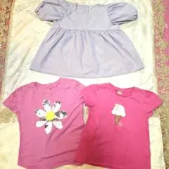 ☆プチマイン.Gap Kids.Samantha MOS2☆130㎝半袖3枚のサムネイル