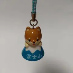 柴犬 富士山ストラップ