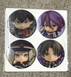 刀剣乱舞 ねんどろいど 特典 同田貫正国 蛍丸 歌仙兼定 へし切長谷部 缶バッチ