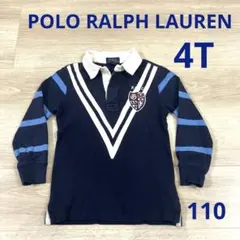 Polo Ralph Lauren ポロシャツ 4/4T ネイビー