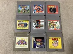 ゲームボーイソフト　9本セット