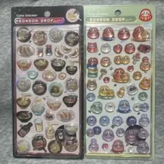 和柄　ボンドロ2枚セット　ボンボンドロップシール