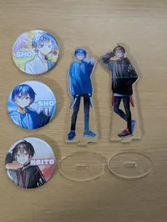 めろんぱーかー　初期グッズセット　KAITOストーリー　サムライ翔