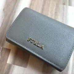 FURLA⭐︎グレー・三つ折り財布
