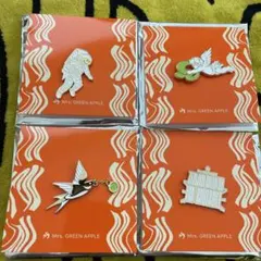 Mrs. GREEN APPLE ゼンジン ガチャ バッジ 4種 コンプリート