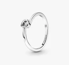 【ユウシ 着用】PANDORA Heart Solitaire Ring リング PANDORA パンドラ ハートストーン シルバー NCT WISH ユウシ - メルカリ