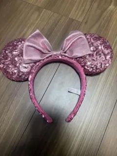 ミニーマウス スパンコールカチューシャ