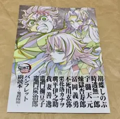 【匿名配送】鬼滅の刃 無限城　入場　特典 第12弾 パンフレット副読本 鬼殺隊編