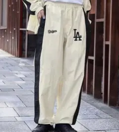 【MLB】 LAドジャース ナイロンパンツ　Lサイズ MONO-MART別注