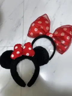 ディズニー　ミニー　カチューシャ