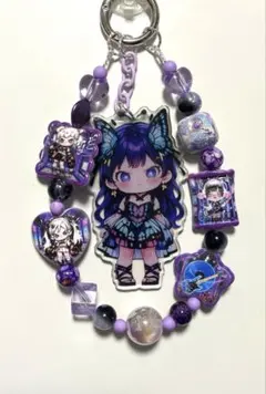 ビーズ キーホルダー 携帯ストラップ バッグチャーム