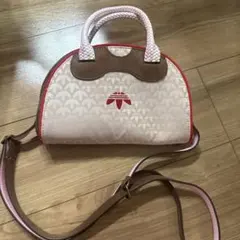 adidasOriginalトレフォイル モノグラム サッチェルバック　新品のサムネイル