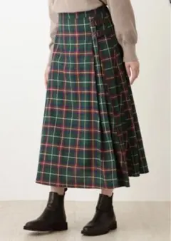 アフタヌーンティーリビングタータンチェックスカート