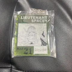 ワンピースベースショップくじ 一番くじ　スペーシー中尉 アクリルブロックチャーム