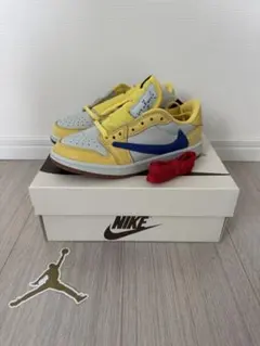 トラヴィス　スコット　NIKE　JORDAN1 Canary