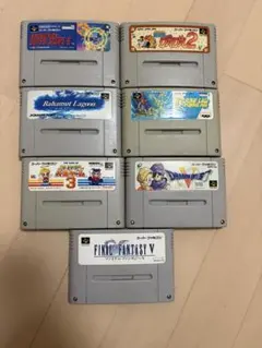 スーパーファミコン　ソフト【ジャンク品・動作未確認】