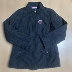 平成レトロ　mezzo piano ダウンコート　ジャケット　黒　150