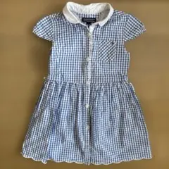 ❁⃘90サイズ❁⃘Tommy Hilfiger チェック柄ワンピースのサムネイル